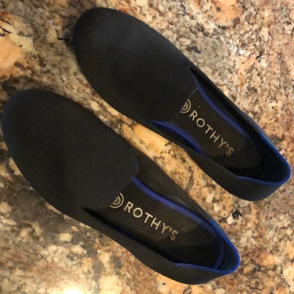 Rothy loafers. Black. Size 8.5